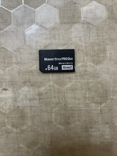 Memory stick pro duo 64gb - memory,