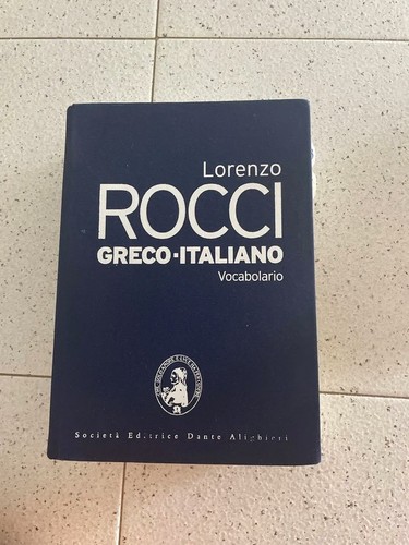 Vocabolario greco italiano - vocabolario, greco-italiano