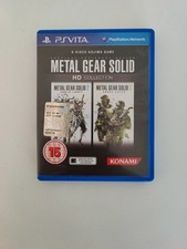 SONY PS VITA METAL GEAR SOLID HD COLLECTION PAL UK CONDIZIONI FOTO