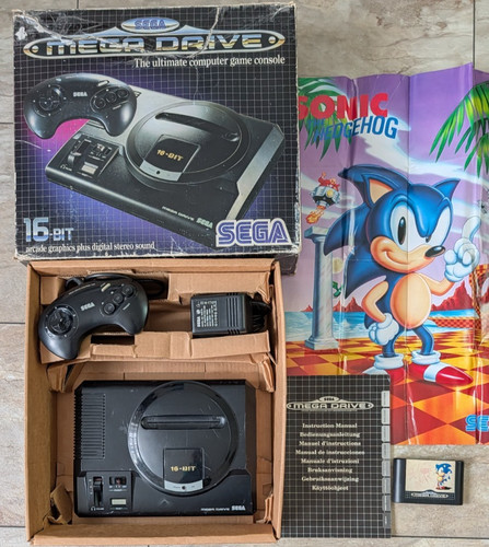Console sega mega - console,
