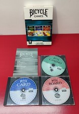 Cofanetto Bycicle Games, retro games, Card, Casino e Board Game, Retro Game PC