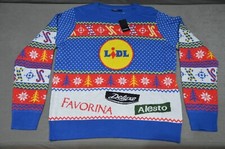 Maglione natalizio blu Lidl