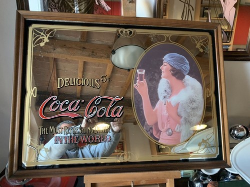 Specchio pubblicitario vintage - pubblicitario,