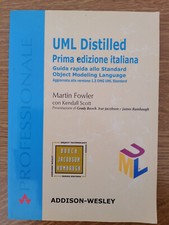 UML DISTILLED - Prima EDIZIONE Italiana -  Addison Wesley 2000 -  E89