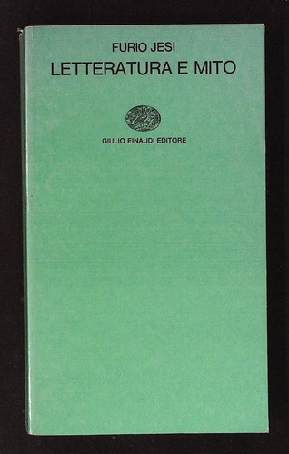 Jesi furio letteratura mito - furio,