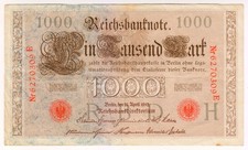 1910 Germania 1000 marchi