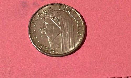 Monete argento 500 - lire, 1965