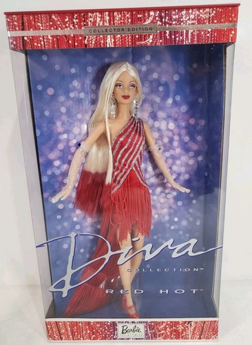 Bambola barbie red hot diva - bambola,