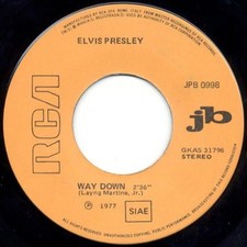 Elvis presley way down - -,