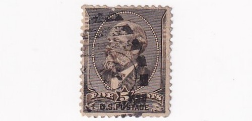 1882 francobollo scott 205 - 1882, us