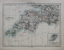 1895 antica mappa del