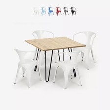 set tavolo 80x80cm design