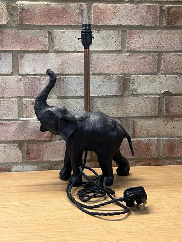 Lampada elefante pelle - lampada,