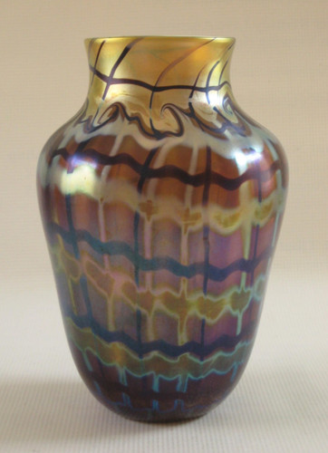 Vaso vetro artistico orient - vetro,