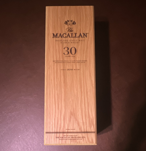 The macallan years old 2018 - 30,