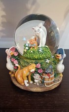 Snowglobe Disney Aristocats,  Palla neve Globo Disney Aristogatti, Vintage Rara