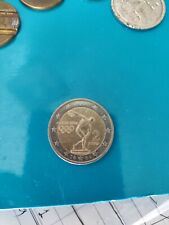 Moneta da 2 euro celebrativa Olimpiadi Atene Athens 2004,da collezione 