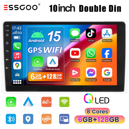 Autoradio 128g qled - autoradio, 6+128g