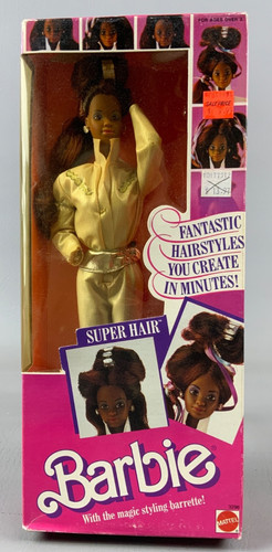 Barbie mattel super hair - mattel,