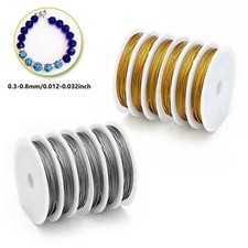 Filo di acciaio inox perline