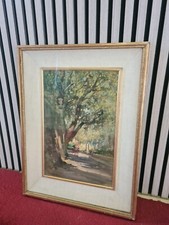 Dipinto Ad Olio Su Tavola Di