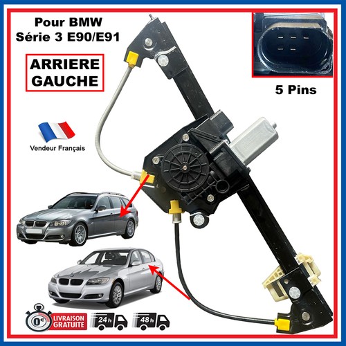 Leve vitre arriere gauche - vitre,