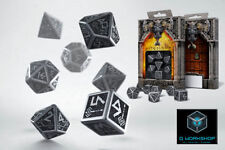 Dadi Q-Workshop Dwarven Metal Dice Set - Set di dadi Nanici di metallo RPG
