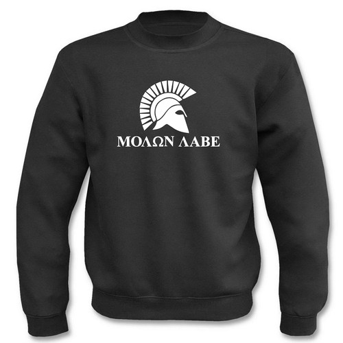 Felpa molon labe spartan - felpa,