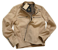BELSTAFF GIACCA PELLE ARENARIA