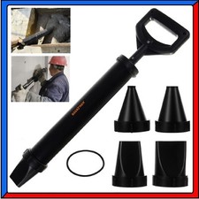 Pompa Pistola Manuale per Malta Stucco Stuccatura Calce Cemento Colla + 4 Ugelli