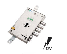 MOTTURA ART. 85.37ELE SERRATURA PORTA BLINDATA ELETTRICA A CILINDRO EUROPEO