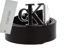 Cintura da uomo CALVIN KLEIN reversibile nero/marrone tutte le taglie CK16 T1P