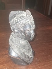 SCULTURA TESTA BUSTO ETNICA