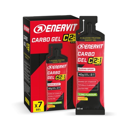 Enervit carbo gel - c2:1pro, lime