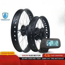 Bici elettrica snow fat 36v - bici,