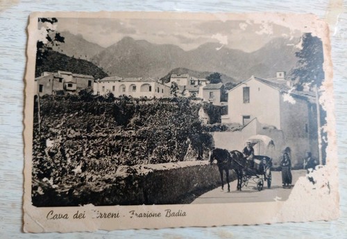 Cartolina antica cava - cartolina,