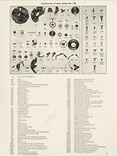 Ricambi Spare Parts Valjoux 7730 7733 7734 7736 Ottime Condizioni Come Nuovi