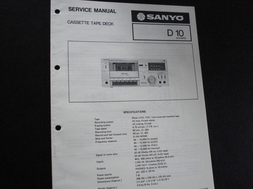 Manuale servizio originale - di,