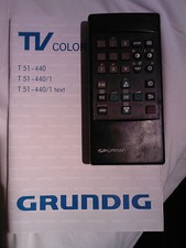 telecomando tv color  tp 621  televisore grunding 21 t51 440 / 1 text 