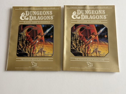 Dungeons and dragons immortals - and,
