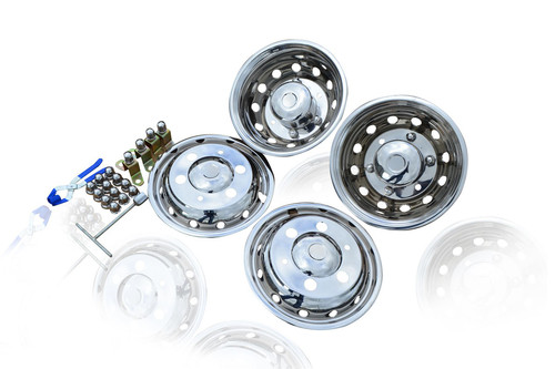 Acciaio inox copricerchi - acciaio,