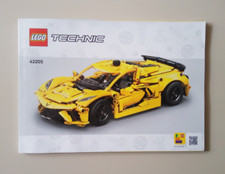 MANUALE LEGO TECHNIC 42205 Chevrolet Corvette Stingray AUTO