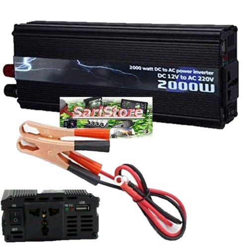 Inverter 12v 220v 2000w - inverter,