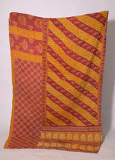 Trapunta Kantha indiana fatta