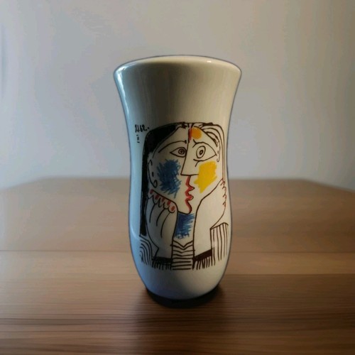 Vaso ceramica picasso tognana - vaso,