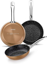 Copper Set Padelle Effetto