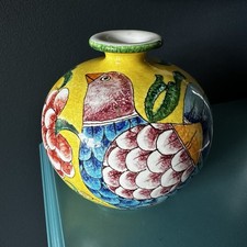 Vaso in maiolica italiana