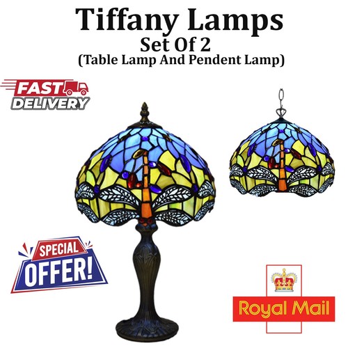 Tiffany style table - style, lamp