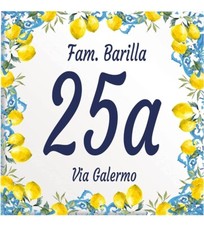 Numero Civico Personalizzato -