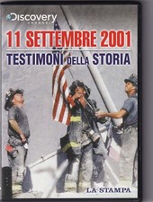 11 SETTEMBRE TESTIMONI DELLA STORIA DVD Discovery Channel Torri Gemelle M08925